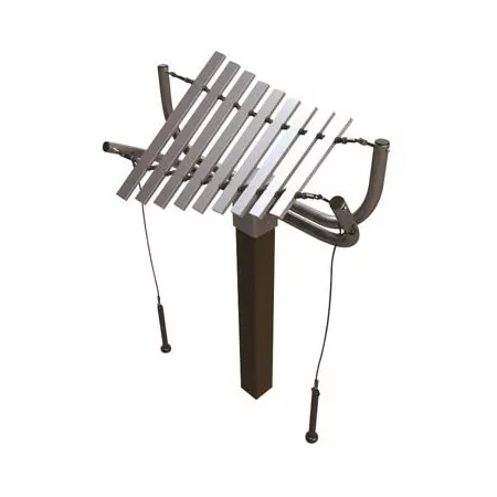 கீ க்ளோக் துருப்பிடிக்காத எஃகு குழந்தைகள் இசைக்கருவி