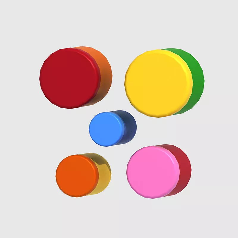 பெர்குஷன் ப்ளே கலர்ஃபுல் டிரம்ஸ்